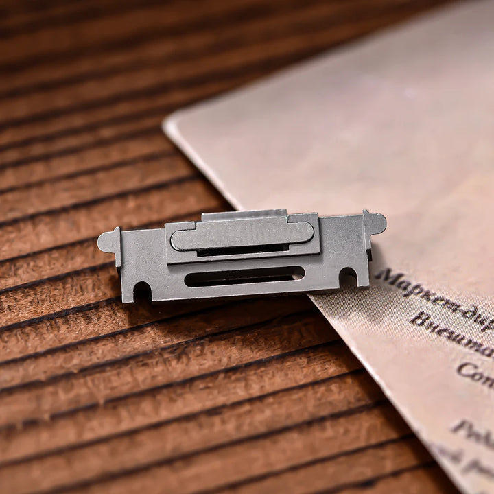 Perfect fit Adapter Connrctor for Cartier Santos Watch Leather Band 18.5MM 21MM Quick Release Strap Titanium steel Metal inserts