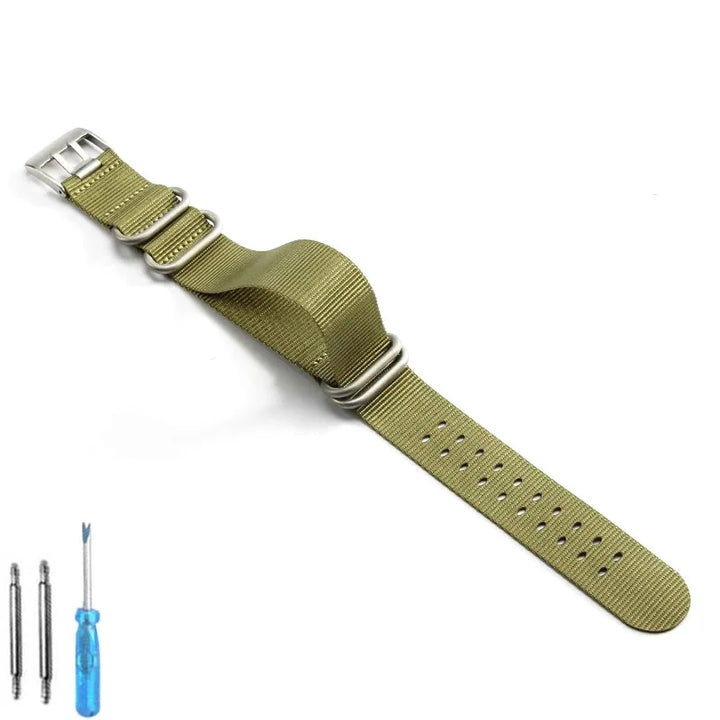 22-23mm Waterproof Nylon Watch Strap for Luminox