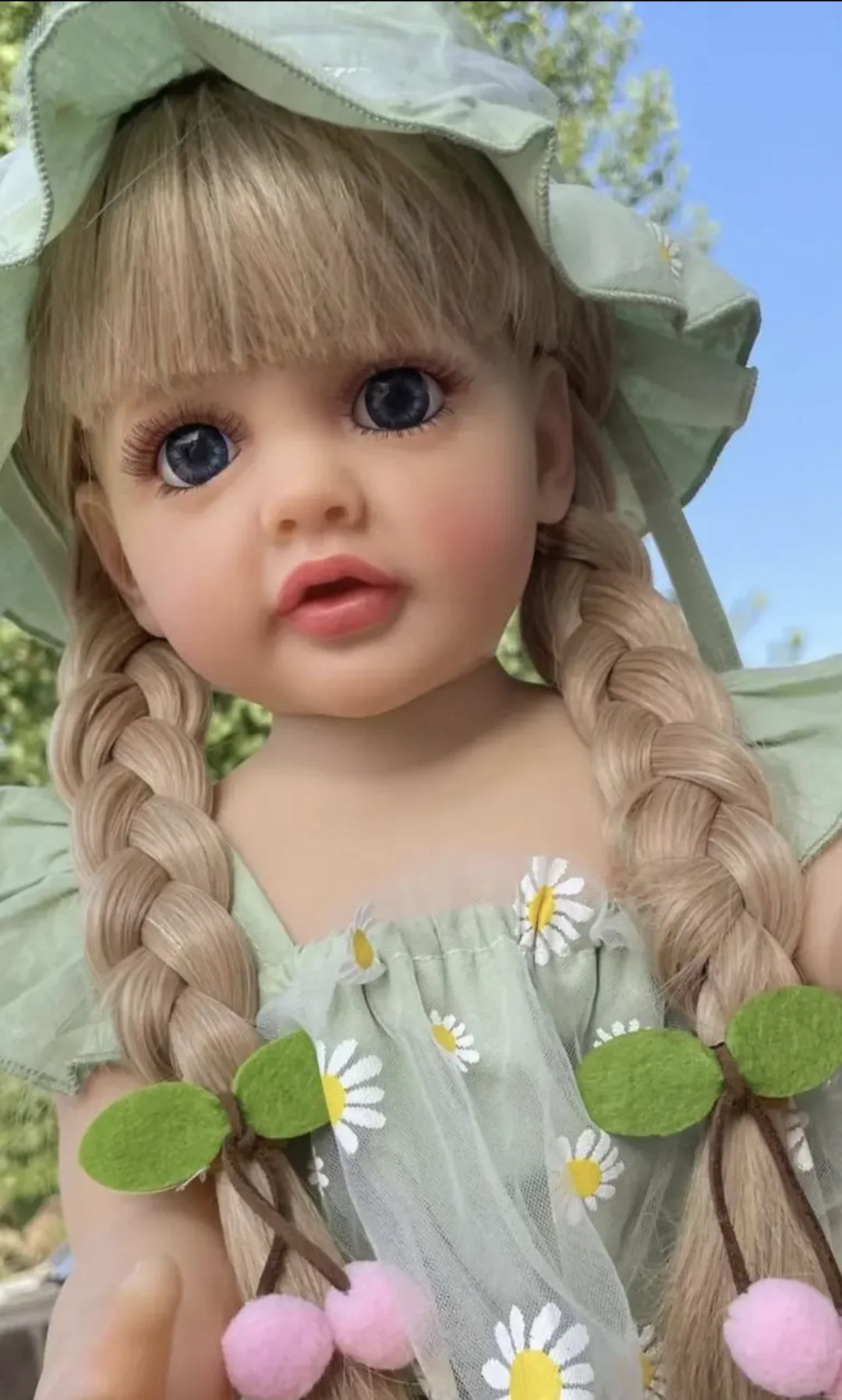 55 cm Silicone‑Vinyl Reborn Toddler Girl Doll “Betty”