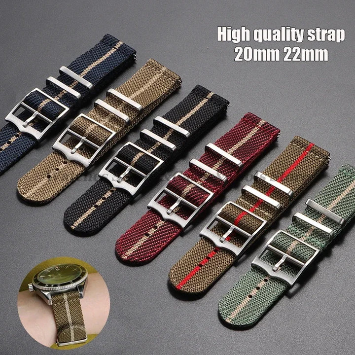 Nylon Watch Strap – 20-22mm Quick Release