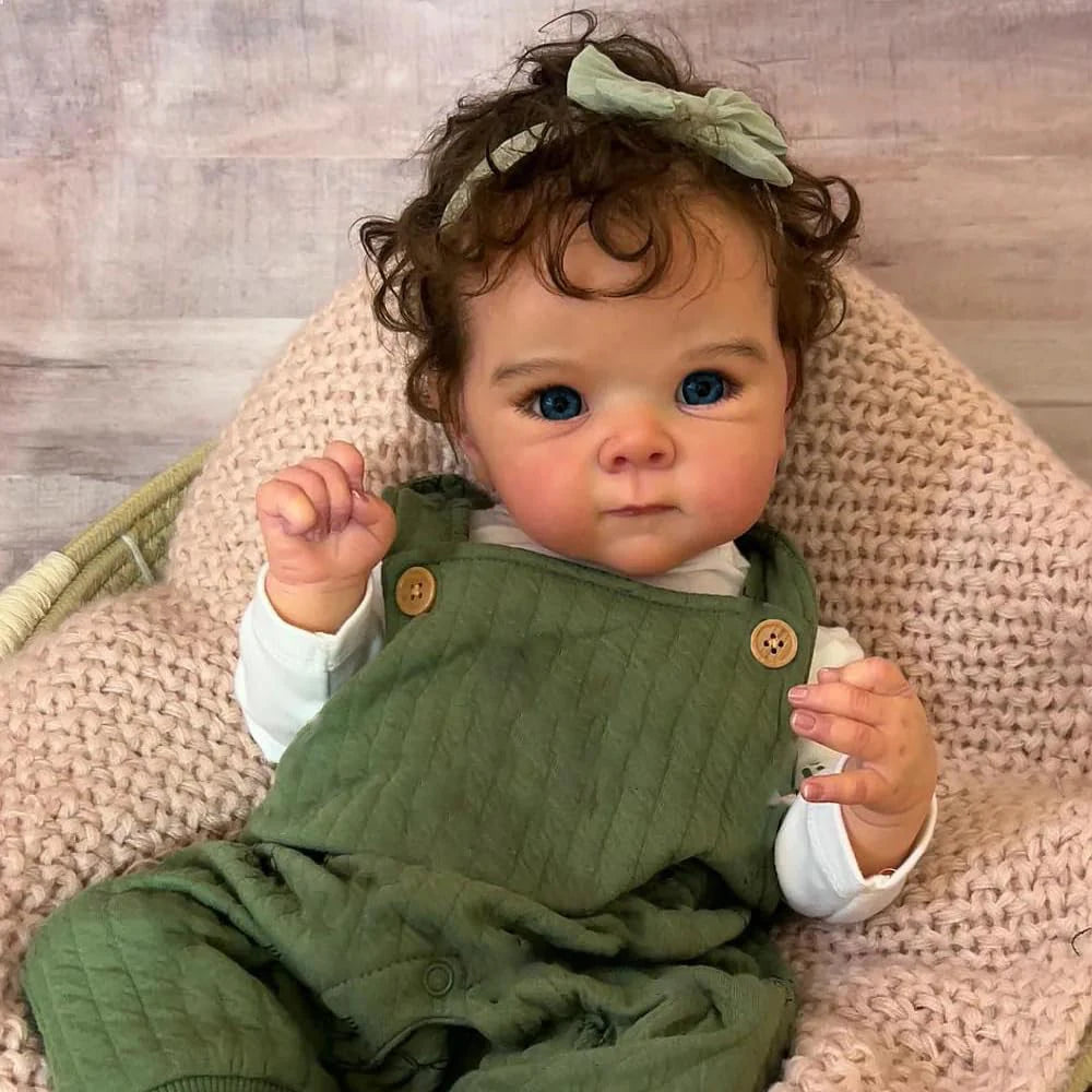 18″ Bettie Lifelike Reborn Baby Doll – Soft Body Vinyl with 3D Painted Skin