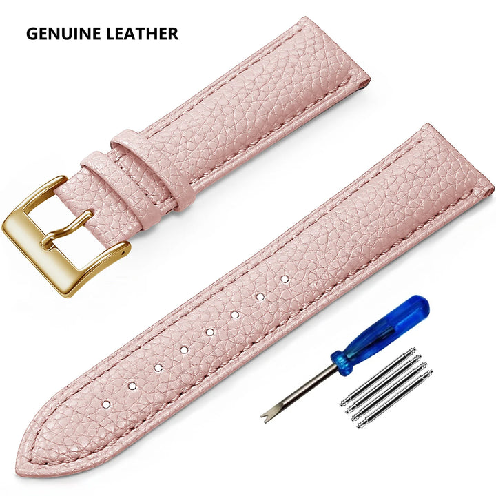 SAMCO Leather Watch Band 12–24mm (With Tool)