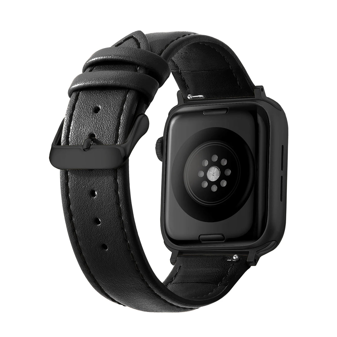 Genuine Leather Apple Watch Band 40–49mm for iWatch Series 3–8 & Ultra