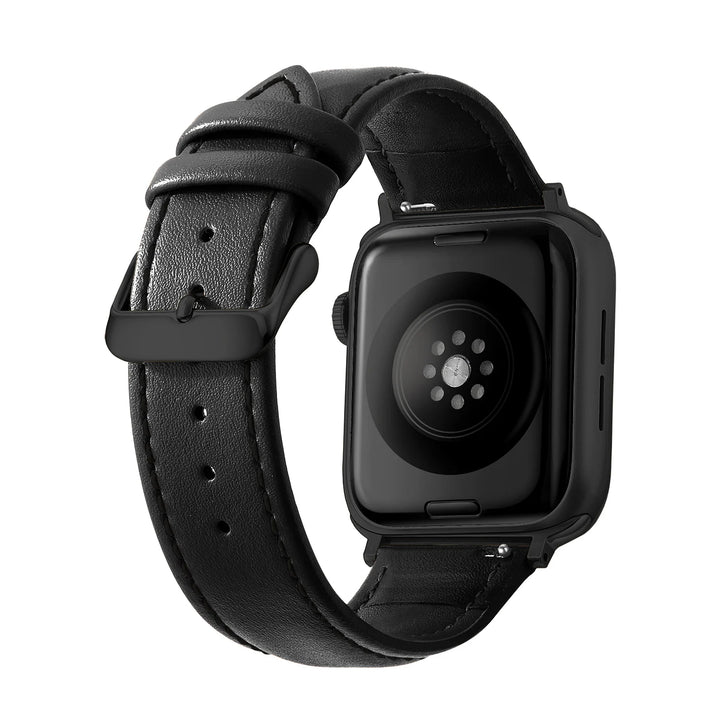 Genuine Leather Apple Watch Band 40–49mm for iWatch Series 3–8 & Ultra