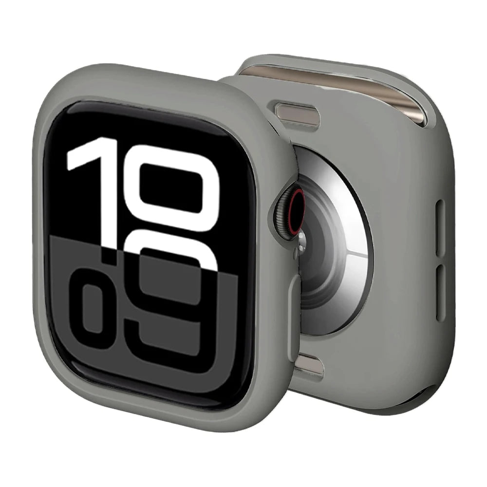 Case for Apple Watch 10 11 46mm 42mm Accessories Shockproof Protective Soft Silicone Bumper Shell Cover iwatch Series protector