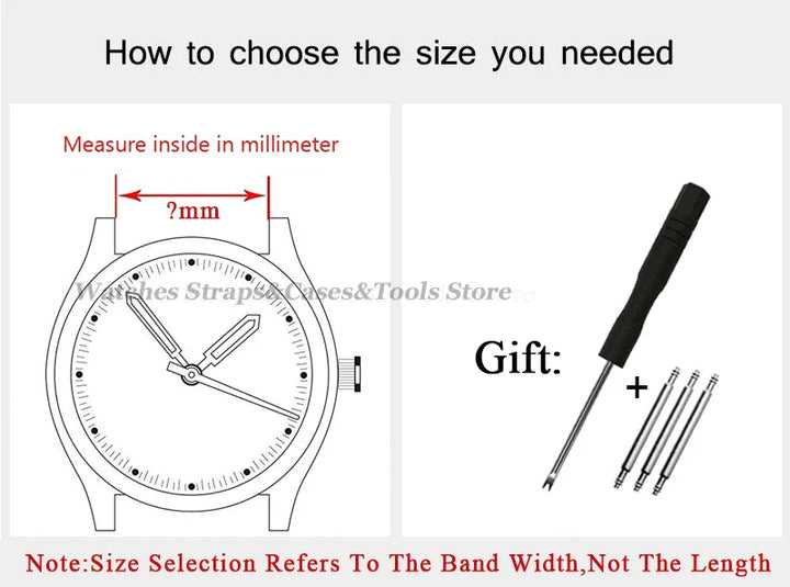 18mm 19mm 20mm 21mm 22mm Cowhide Leather Watch Strap for Longines Watch Bracelet Universal Butterfly Clasp Wristband Replacement