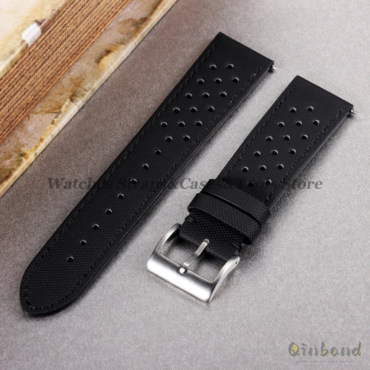 Nylon Sailcloth Watch Strap 18 20mm 22mm Band Waterproof Fabric Premium Watchband Quick Release Wristband Belt Watch Accessories