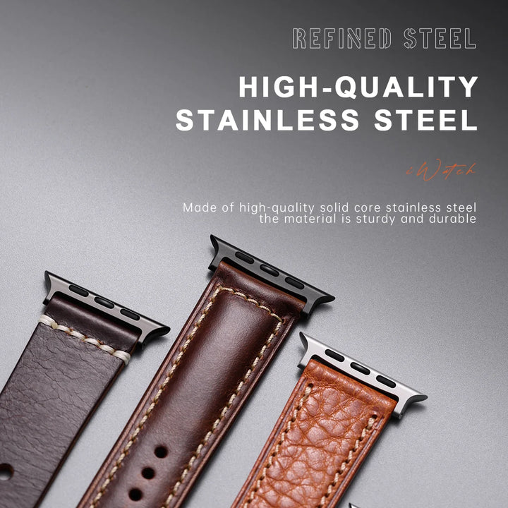 2pcs Ultra 2 Series 10 Apple Watch Strap Stainless Steel Adapter For 49mm 46mm 42mm 45mm 44mm 41mm 40mm Connector