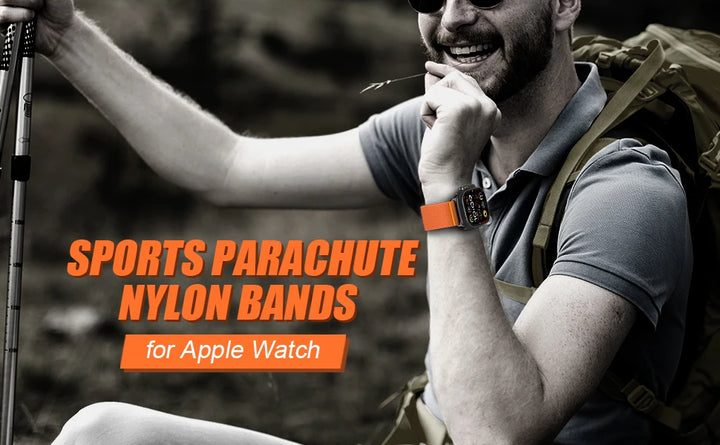 Parachute Straps For Apple Watch ultra 3 Band 49mm 45mm 46mm 44mm 42mm 40mm 41mm correa Bracelet IWatch Series 11 10 9 8 7 6 SE