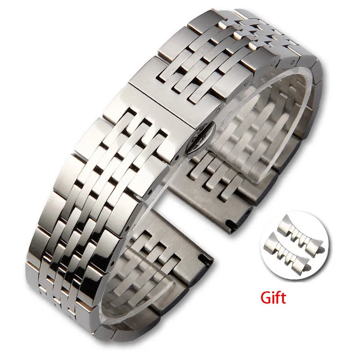 Stainless Steel Wacth Strap for Tissot for Citizen for Longines for Seiko Watch Band 12/14/16/18/19/20/22/24mm Wristband