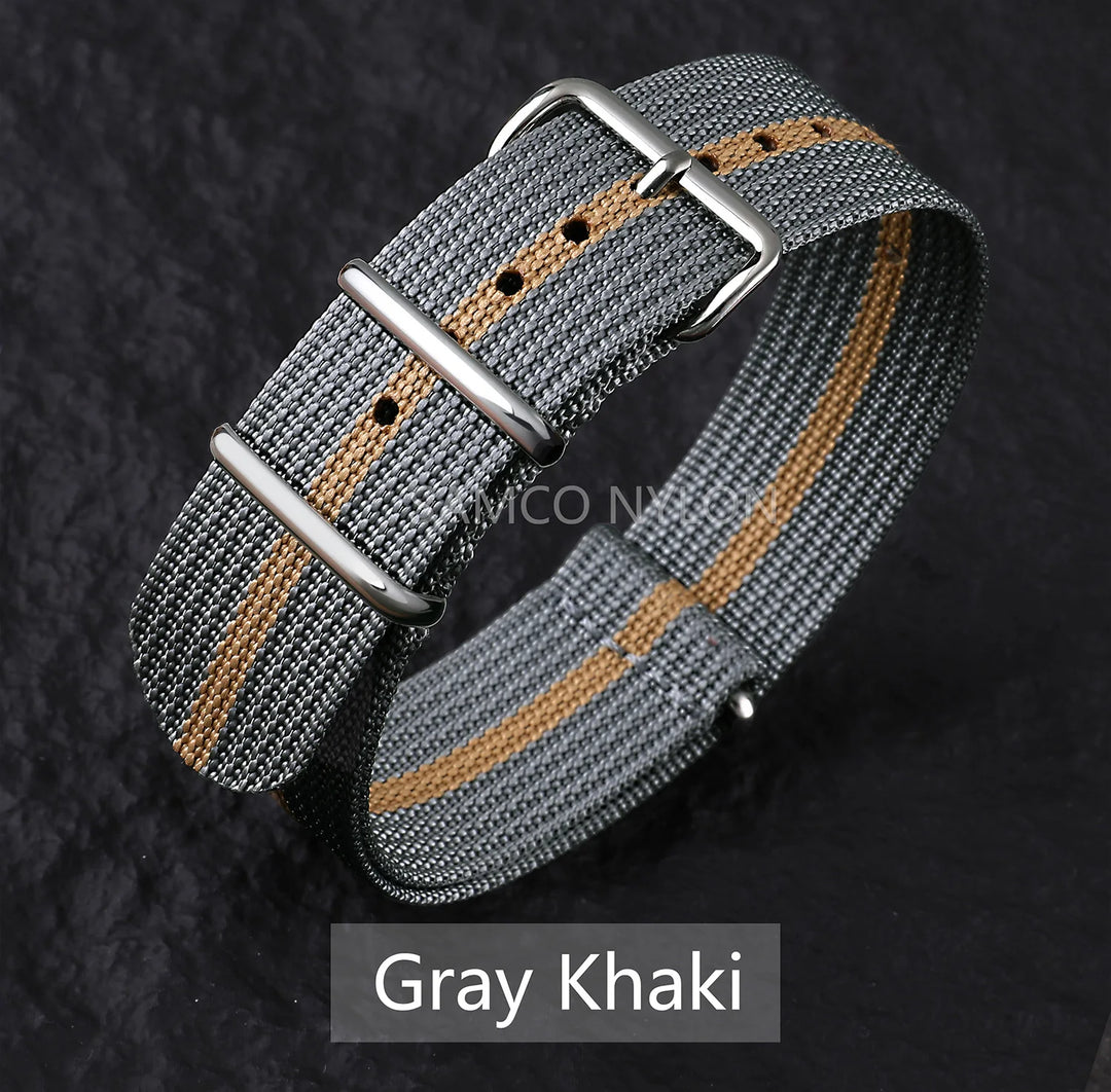 Military Nylon Watch Strap 20–22mm