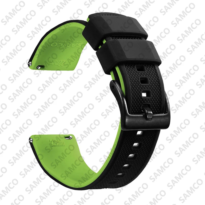 Premium Silicone Quick-Release Watch Band 18/20/22mm