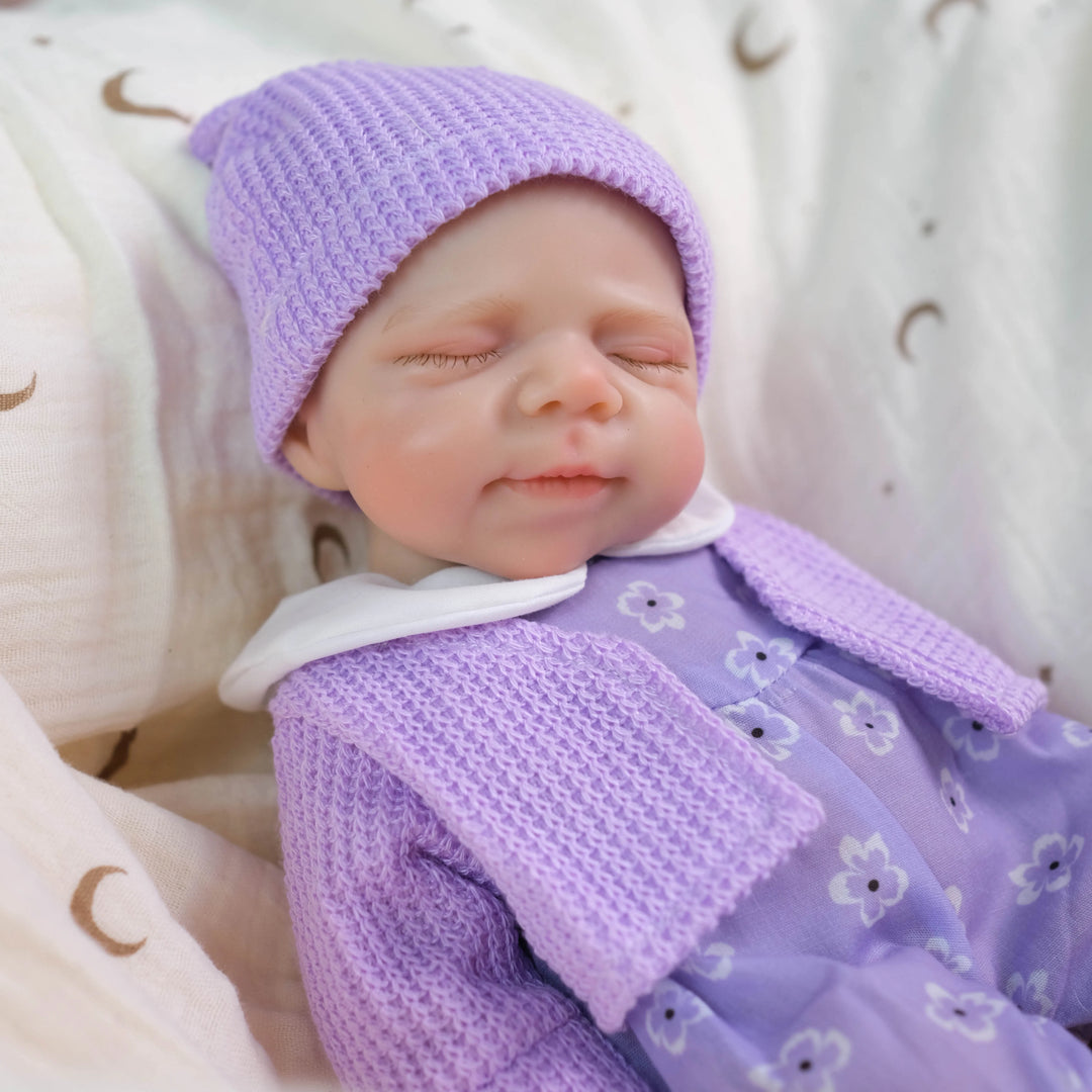 NPK 32 cm Handmade Silicone Reborn Doll — Open Mouth Premie