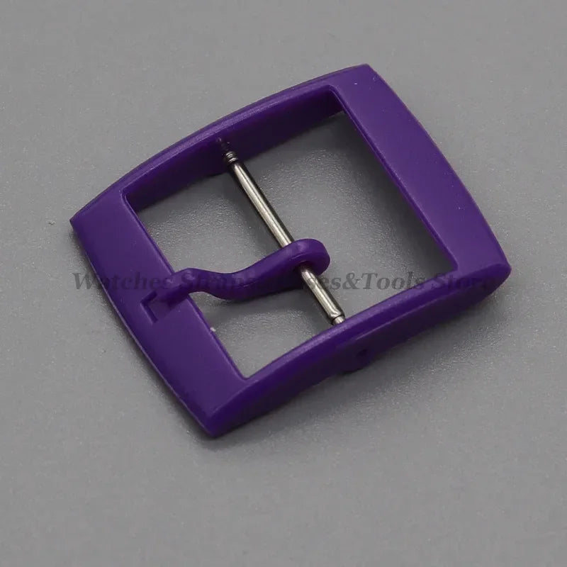 Pin Buckle Plastic/Resin Clasp 16–20mm for Swatch Watch Bands