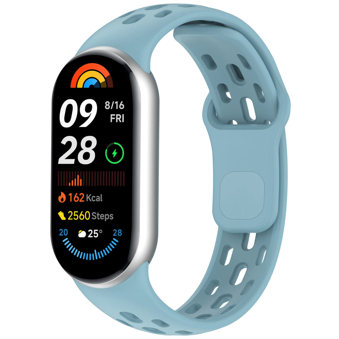 Silicone Strap for Xiaomi Mi Band 10/9/8 NFC – Sport Wristband