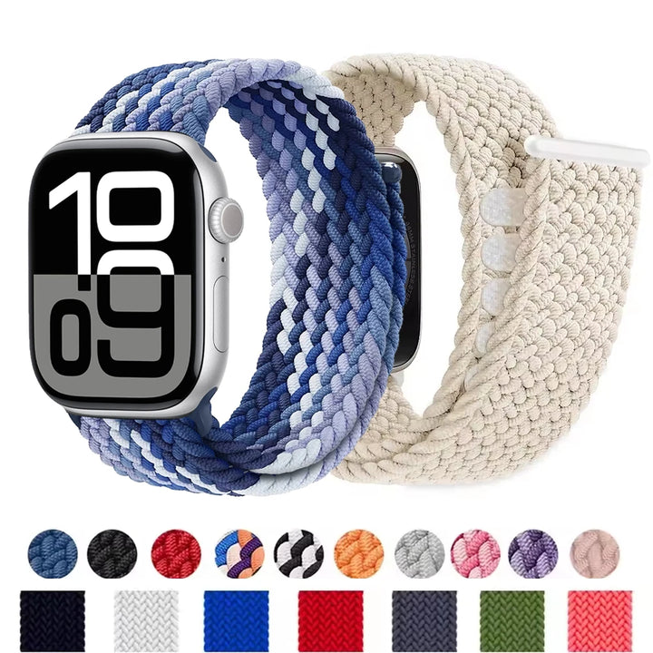 Braided Apple Watch Strap – Multi‑Size (38–49mm) for Series 3–11