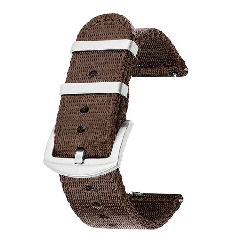 Nylon Strap Watch Band for Huawei Watch3 Pro GT2 Wristband for Samsung Galaxy Watch 4 Quick Release 18mm 20mm 22mm 24mm Strap