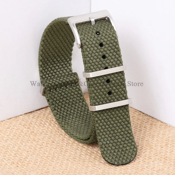 Cotton Nylon Military Watch Strap 20/22mm (Sport Band)
