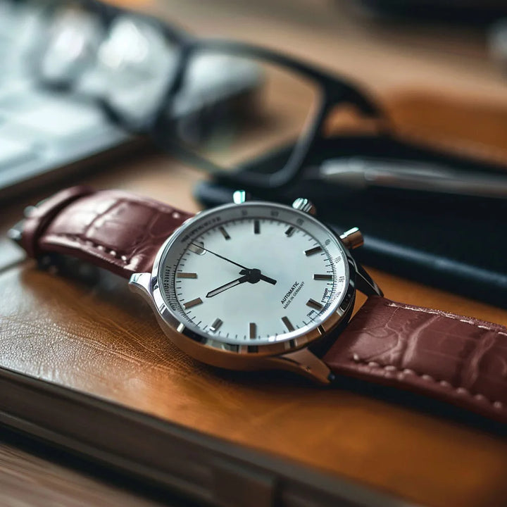 Premium Genuine Leather Watch Band 12–24mm (With Tool)