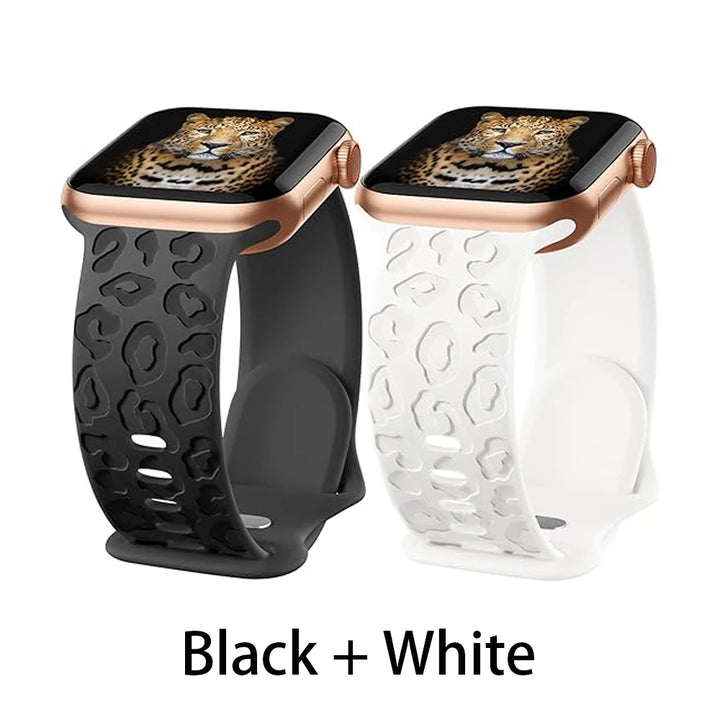 Straps For Apple Watch Band 45mm 44mm 46mm 42mm 41mm 40mm 49mm Engraved correa bracelet iwatch series 11 10 9 8 7 SE 6 5 Ultra 3