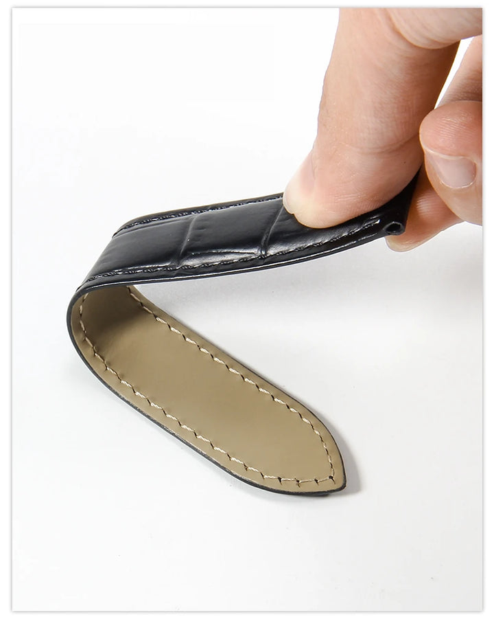 Genuine Leather Cartier Tank Solo Watch Strap 17–25mm (Brown & Black,