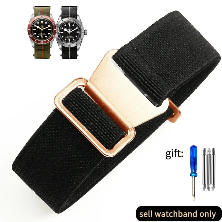 French Army Nylon Watch Band 18–22mm
