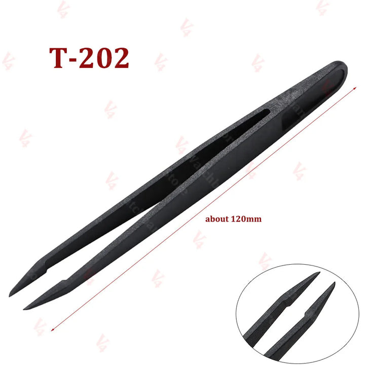 Carbon Fiber Watch Tweezers – Anti-Static Tool for Watch Repair