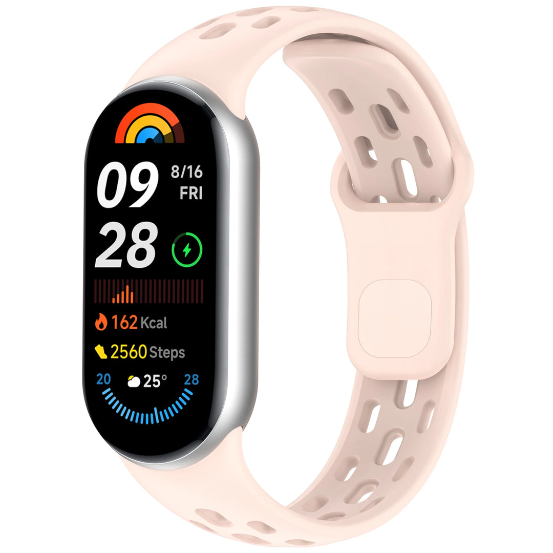 Silicone Strap for Xiaomi Mi Band 10/9/8 NFC – Sport Wristband