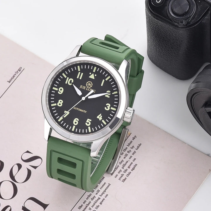 New Design SOFO Fluororubber FKM Watch Strap 20mm 22mm Waterproof Quick Release Watchbands For Each Brand Diving Watches