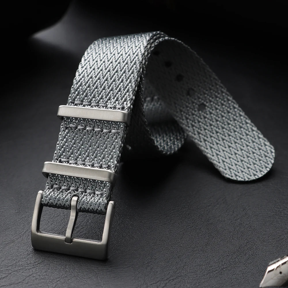 Nylon Military Watch Strap (18–22mm) – Unisex