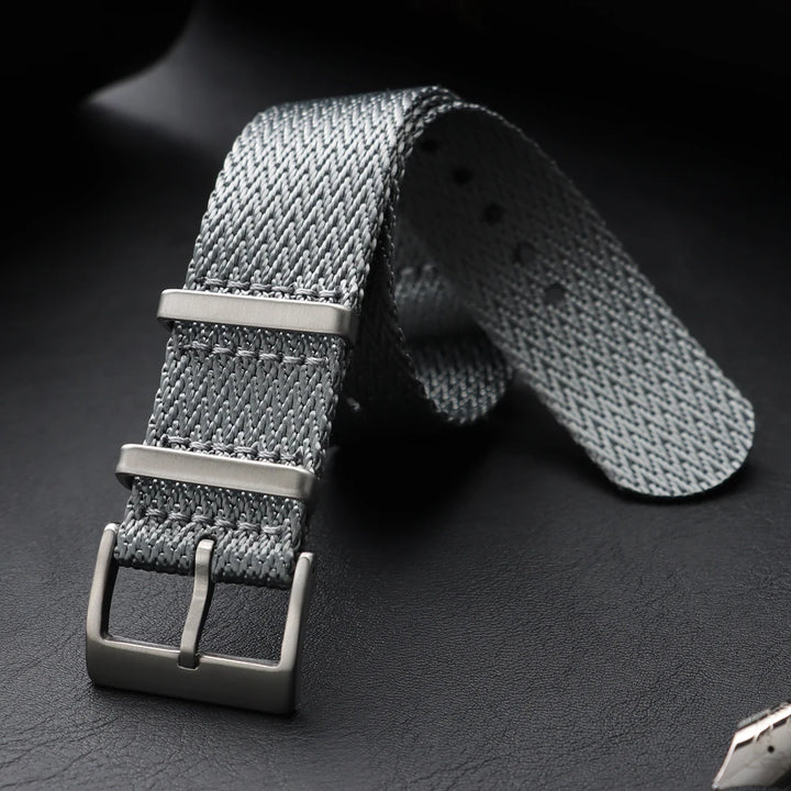Nylon Military Watch Strap (18–22mm) – Unisex