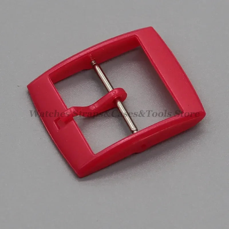 Pin Buckle Plastic/Resin Clasp 16–20mm for Swatch Watch Bands
