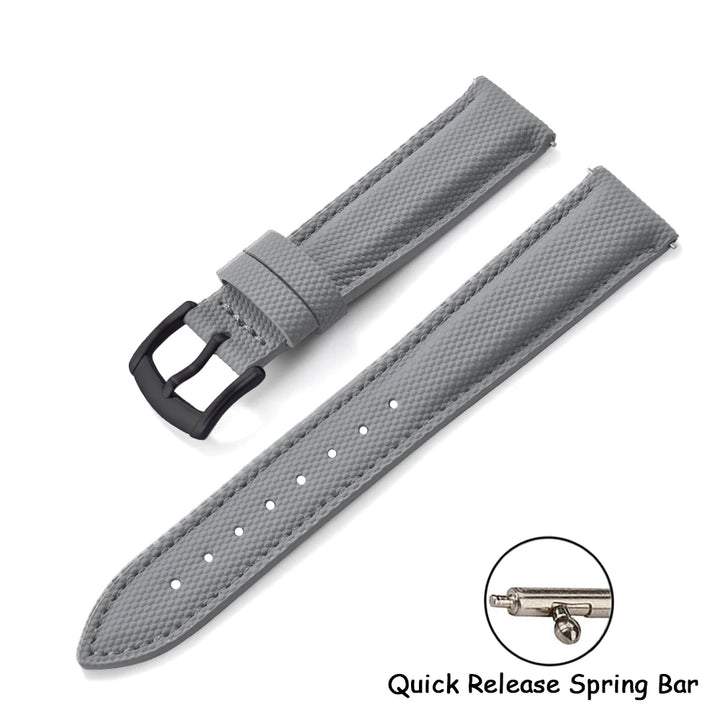 Quality Sailcloth Watch Strap18/19/20/22mm Quick Release Leather Band Waterproof Sailcloth Bracelet for Omega Seiko Cartier Belt