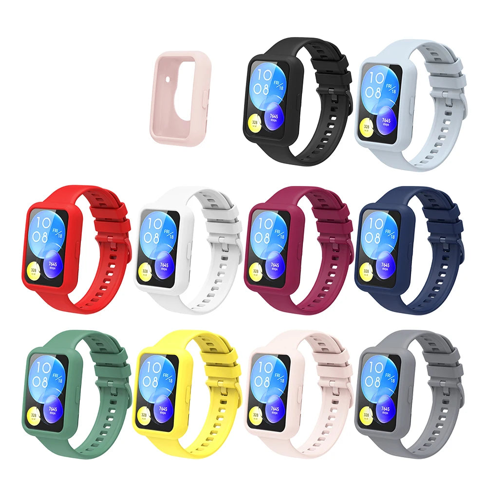 Silicone Watch Strap for Huawei Watch Fit 2 / Fit2 Active