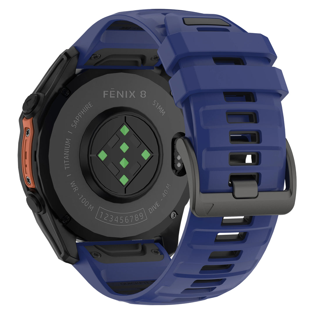 QuickFit Silicone Watch Strap 22/26mm for Garmin Fenix, Epix Pro Gen 2 & Enduro Series