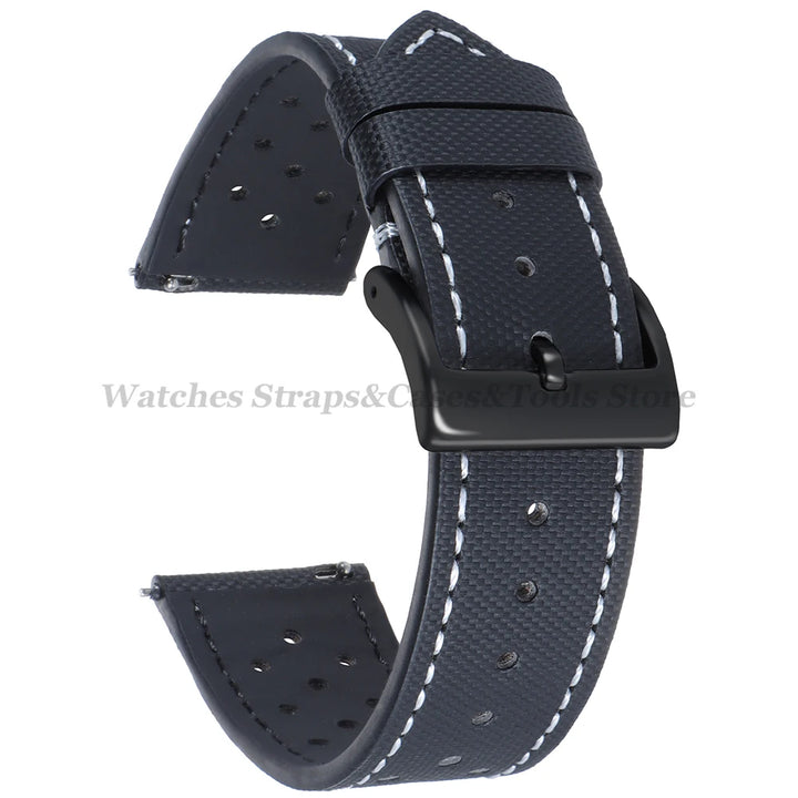 Sailcloth Nylon Watch Strap – 18-22mm