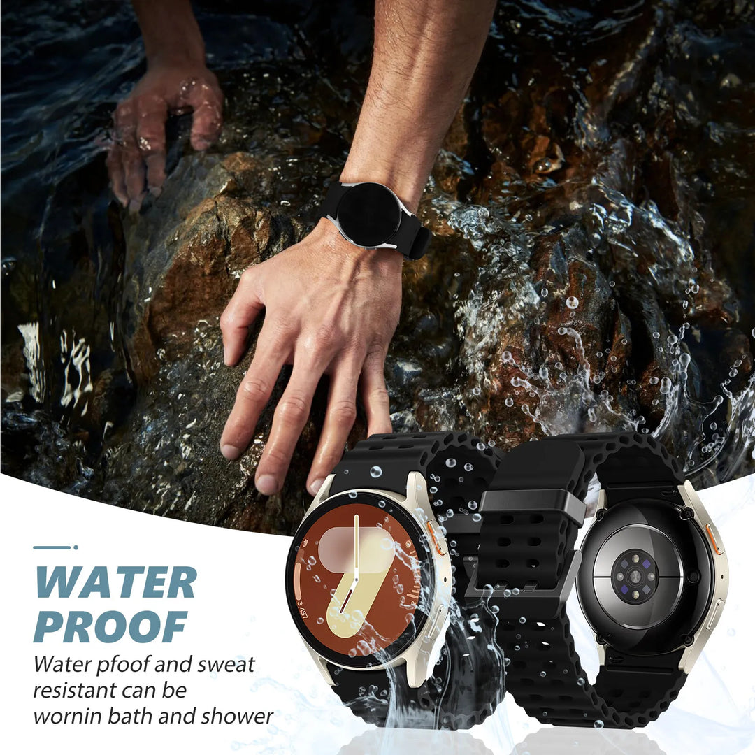 Sport Silicone Watch Band for Samsung Galaxy Watch 40-44mm