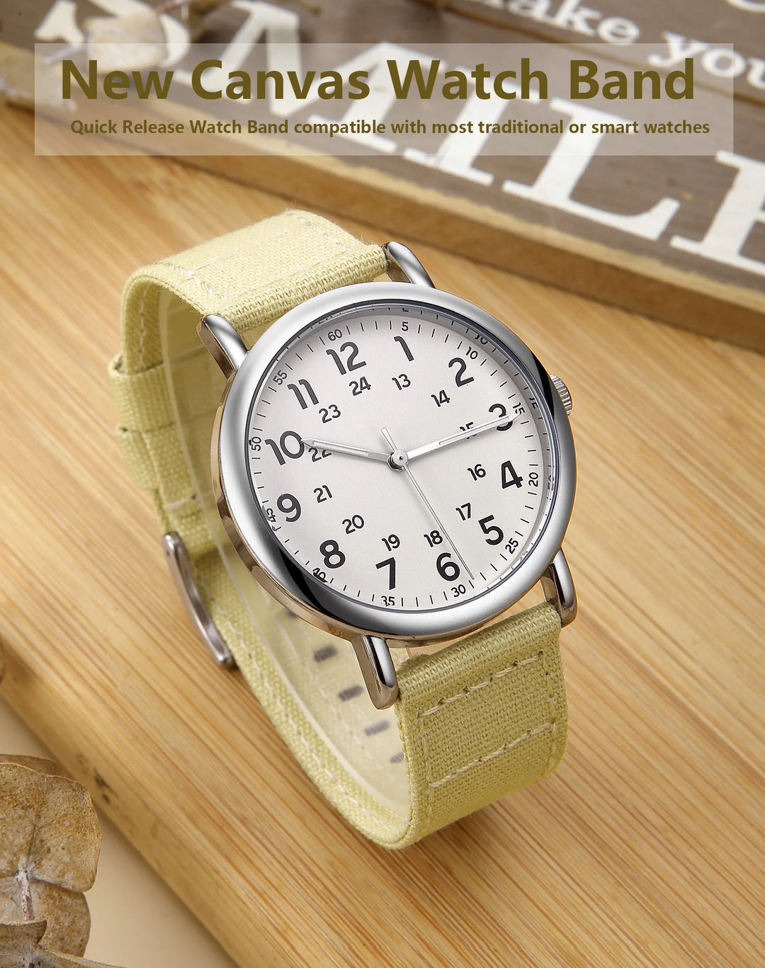 SAMCO Canvas Strap 20–22mm Unisex