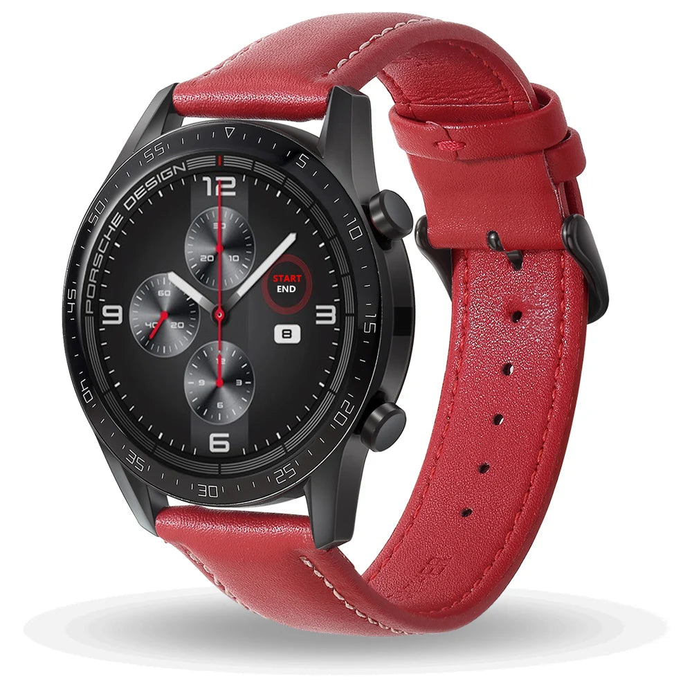 Top Grain Leather Watch Band 12–24mm (Quick Release)