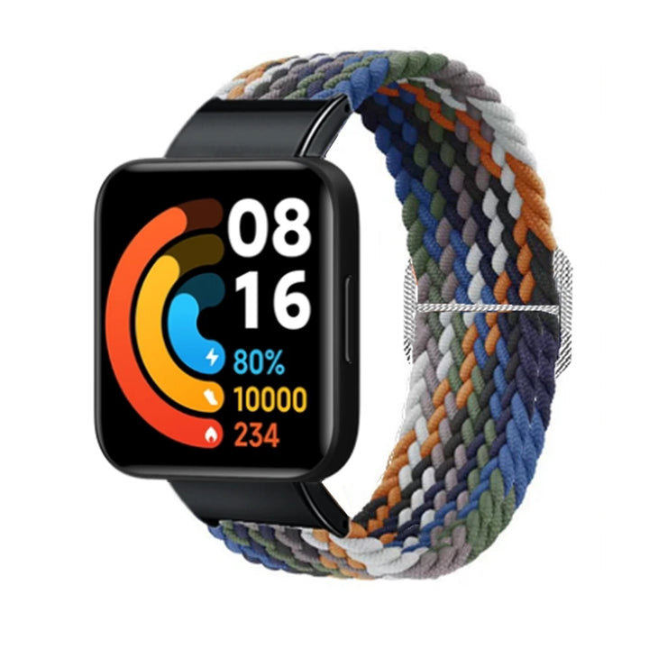 Elastic Braided Nylon Strap for Redmi Watch 2 Lite