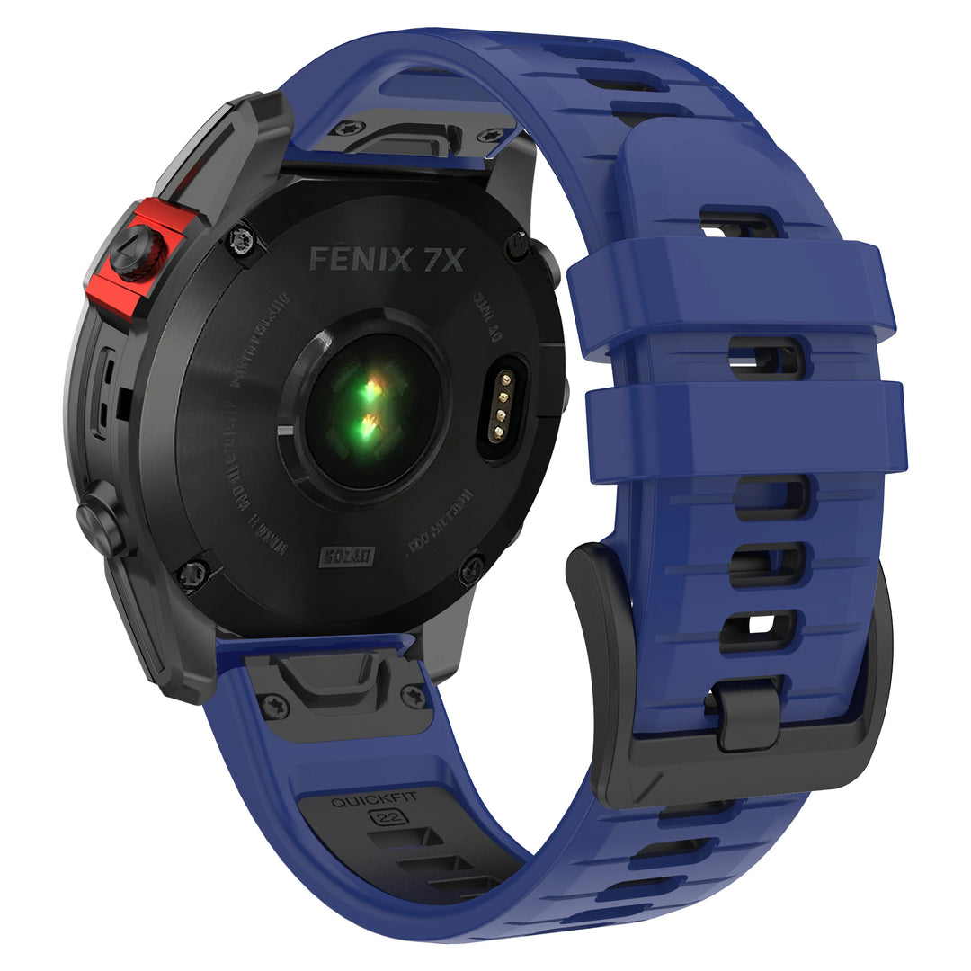 QuickFit Silicone Strap for Garmin Fenix, Epix & Enduro (22-26mm)