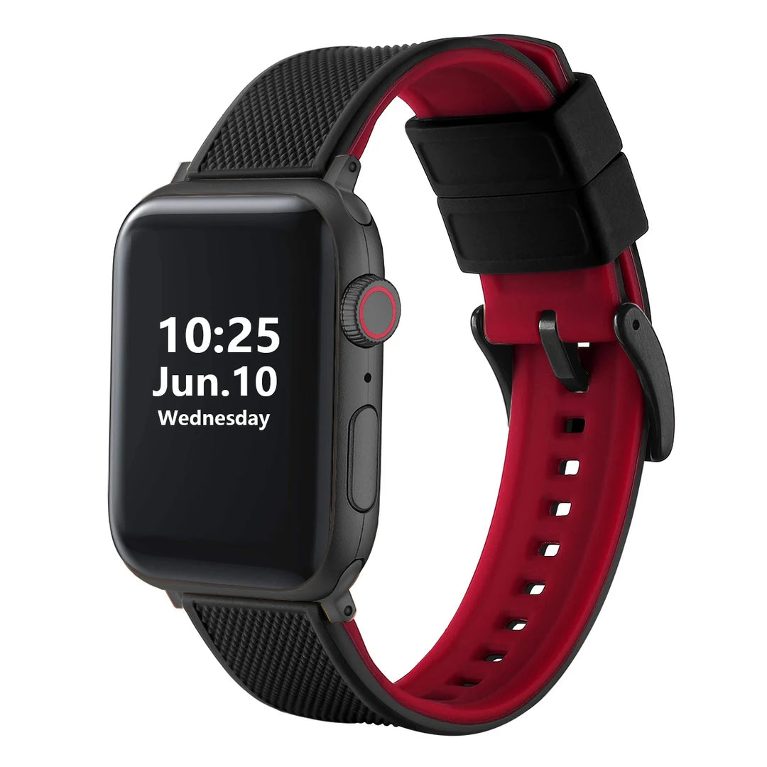 New Silicone Rubber Apple Watch Band 38–45mm