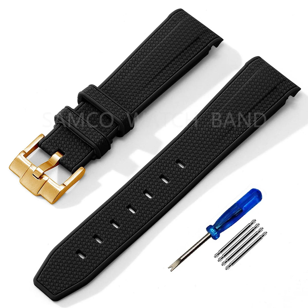 Silicone Rubber Strap 20mm for MoonSwatch & Omega X Swatch Speedmaster