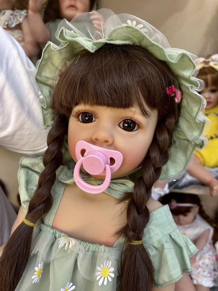 55 cm Silicone‑Vinyl Reborn Toddler Girl Doll “Betty”