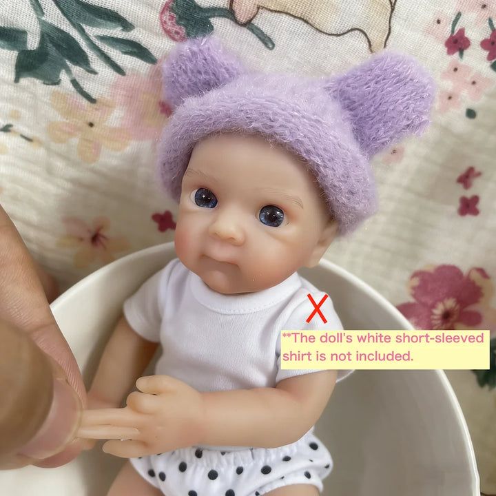 15cm Mini Bettie Full‑Silicone Reborn Baby Doll