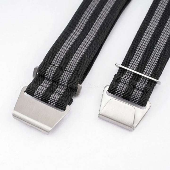 18mm 20mm 22mm Parachute Elastic Nylon Watch Strap for Omega Men Outdoors Sport Army Military Wrist Strap Bracelet Accessories