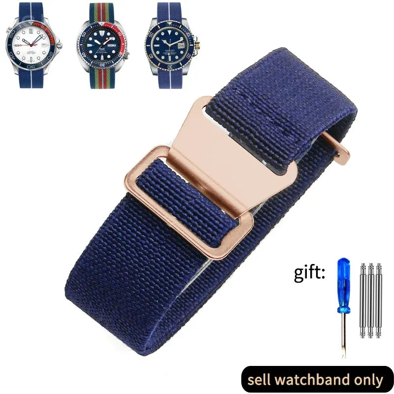 French Army Nylon Watch Band 18–22mm