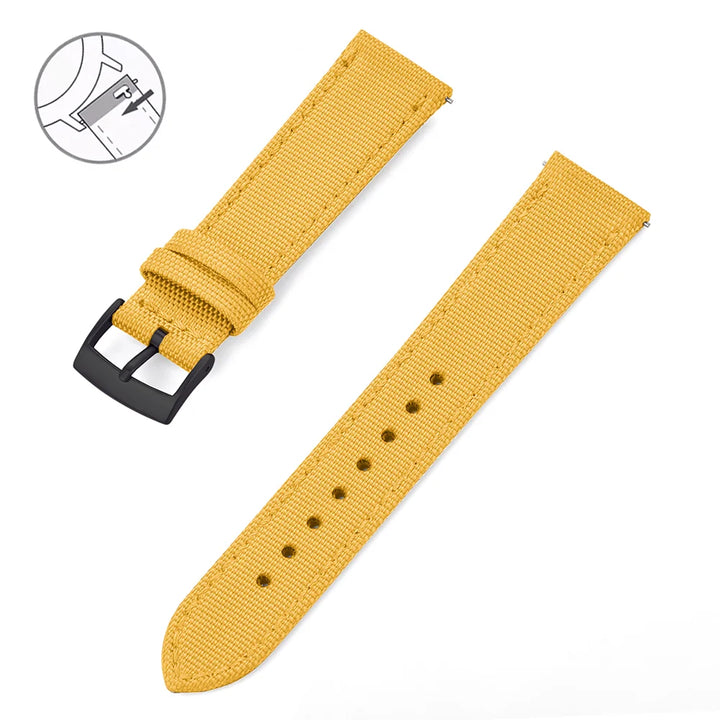 Sailcloth Nylon Watch Strap