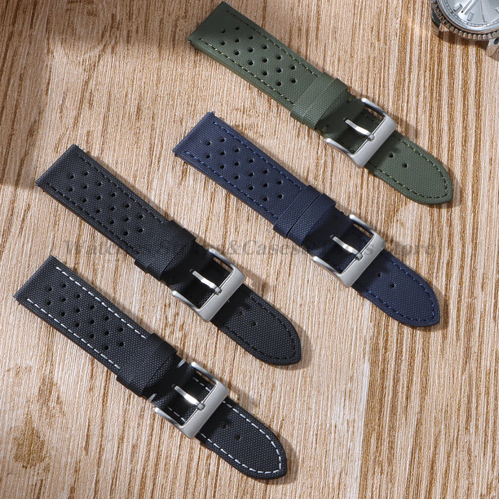 Sailcloth Nylon Watch Strap – 18-22mm