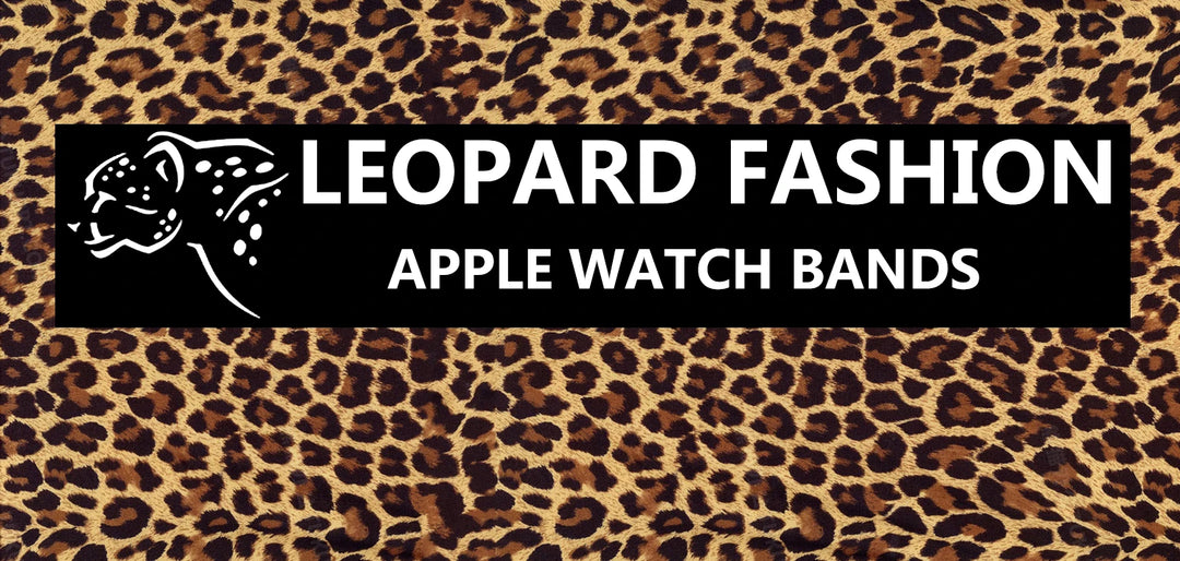 Leopard Print Apple Watch Band (38–49mm)